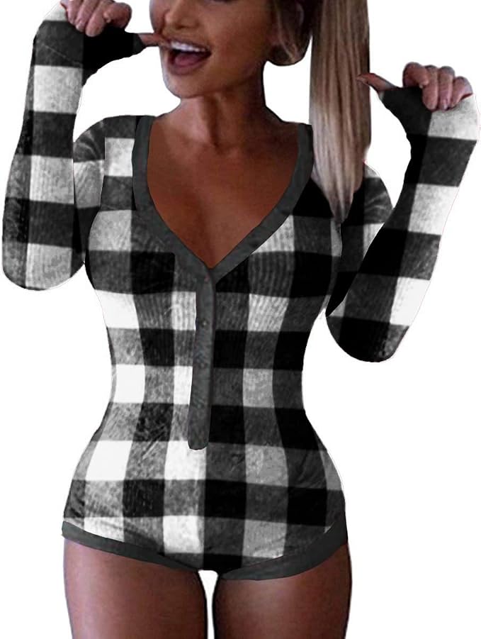 G-black and White Buffalo Plaid