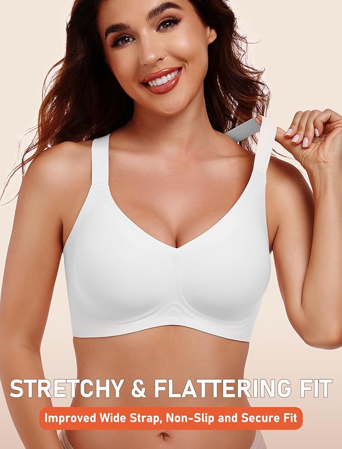 V Neck - White