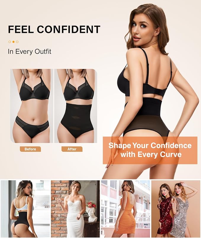 #05-2pcs Black-high Waisted