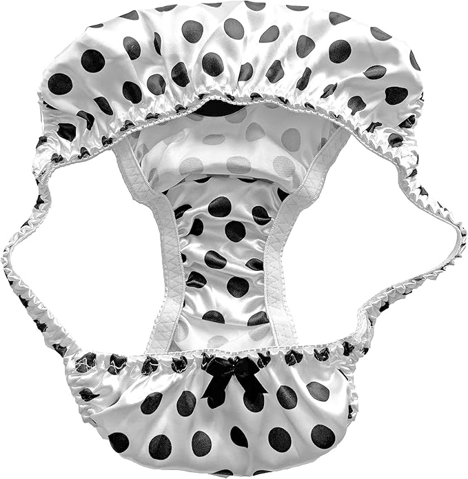 White Polka Dot