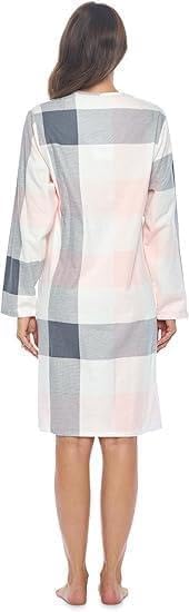 Grey/Pink Plaid