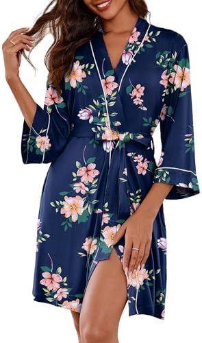Navy Blue Floral