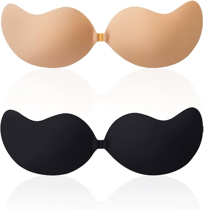 2 Pairs Nude&black