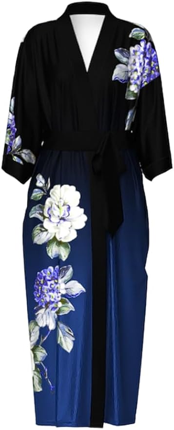 Navy - Gradient Peony