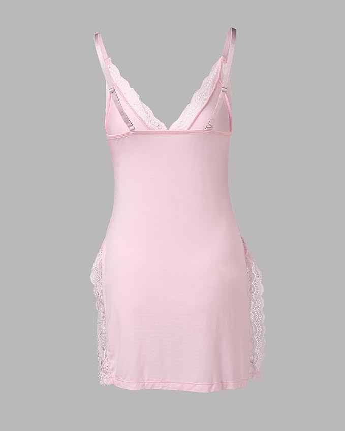 V-plus Size Pink