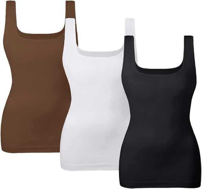 Black/White/Coffee 3pk