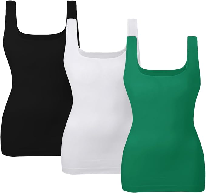 Black/White/Green 3pk