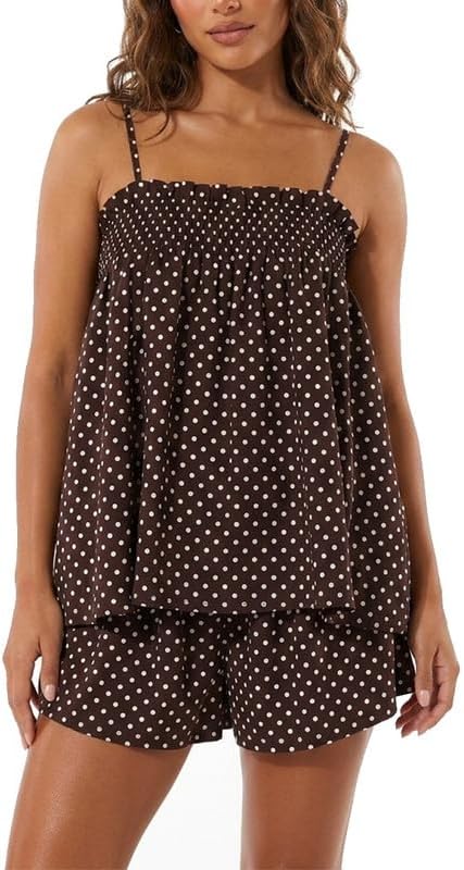 Polka Dot Brown