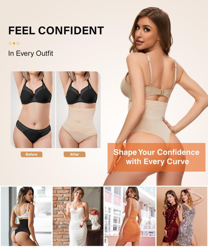 #01-1pc Nude-high Waisted