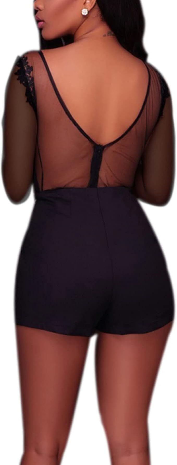 A Black Long Sleeve (Low Back)
