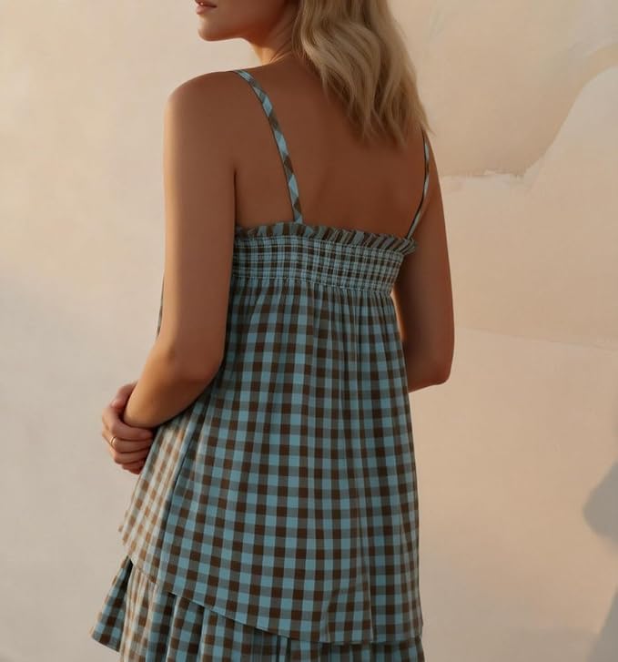 Plaid Blue