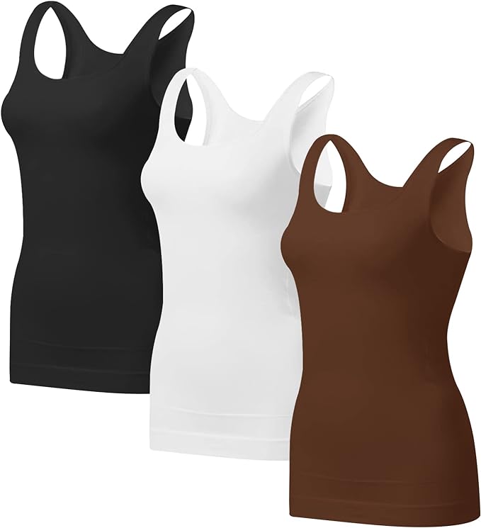 Black/White/Coffee 3pk