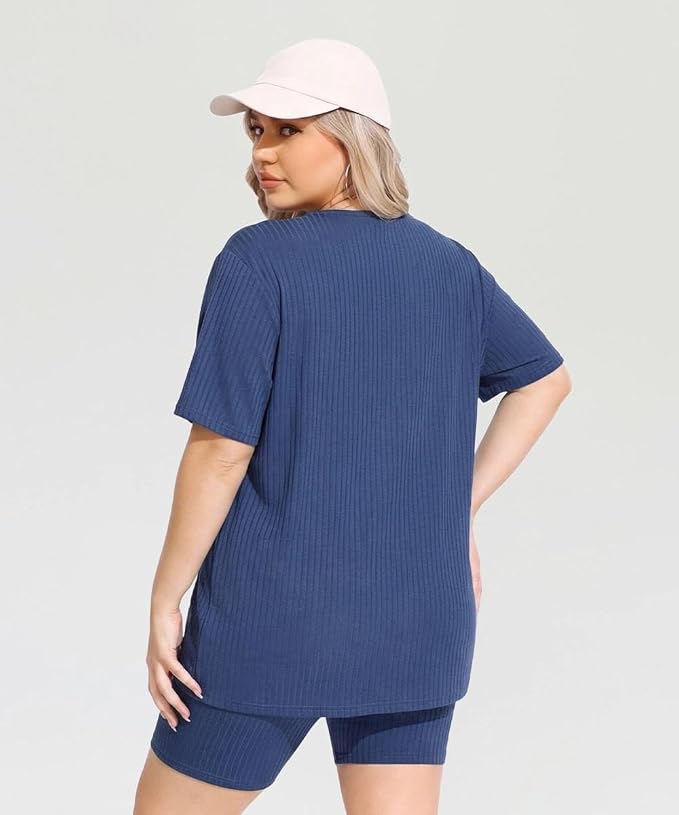 #9_ F0176_ 2 Piece _ Navy Blue