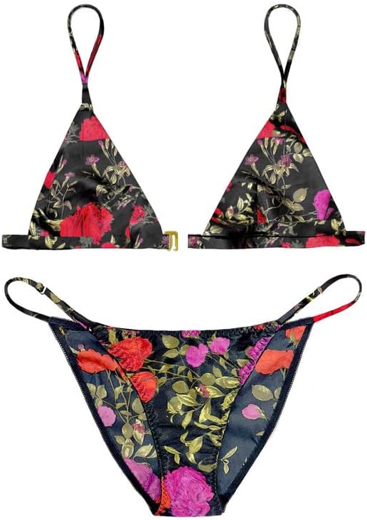 Floral on Black