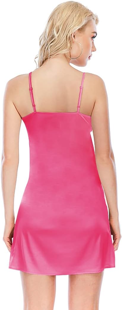 O Neck-hot Pink