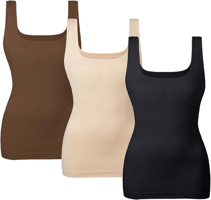 Black/Nude/Coffee 3pk