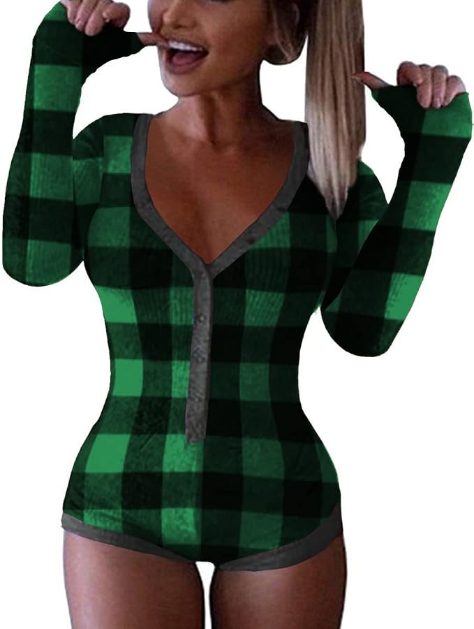 G-black and Green Buffalo Plaid