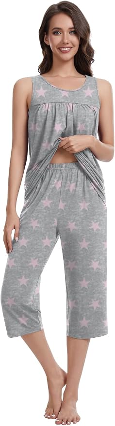 Pink Star Grey