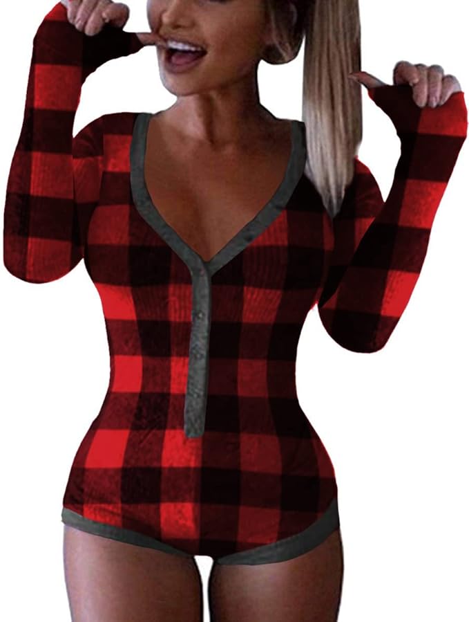 G-black and Red Buffalo Plaid