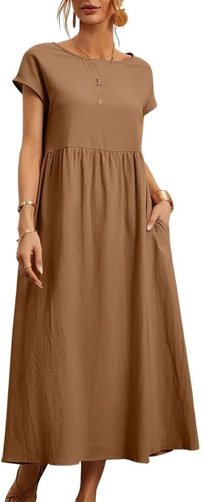 Brown Maxi Dress