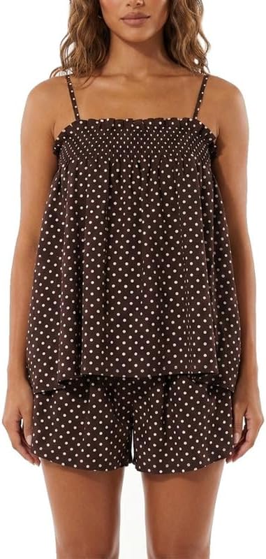 Polka Dot Brown