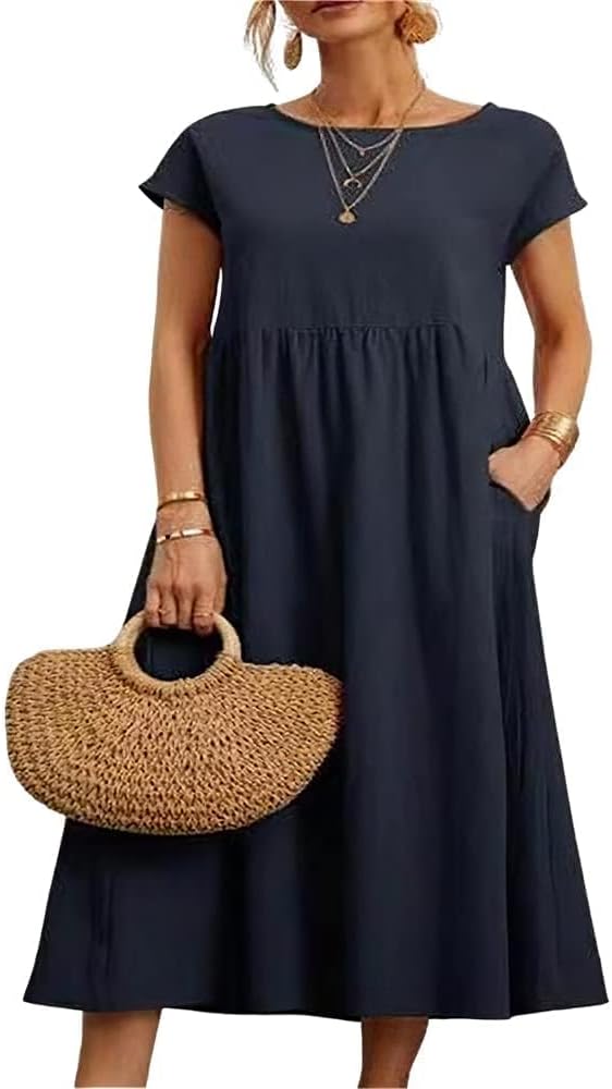 Navy Maxi Dress