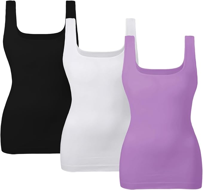 Black/White/Purple 3pk