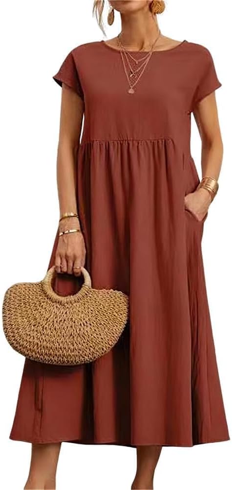 Orange Maxi Dress