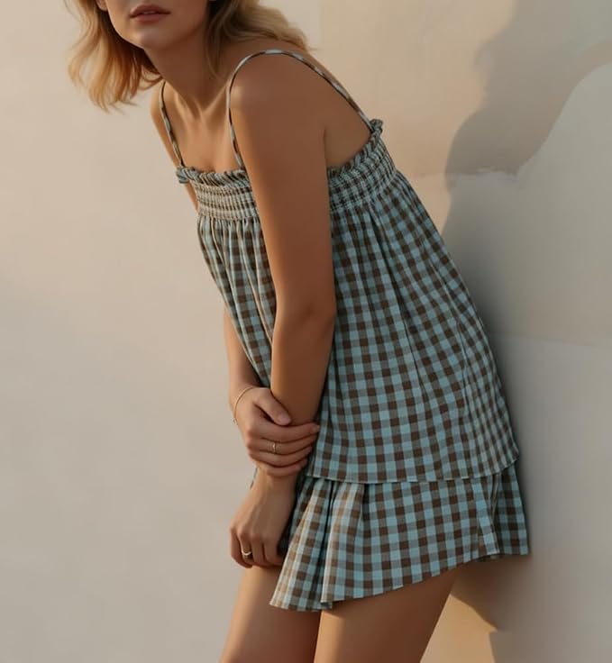Plaid Blue