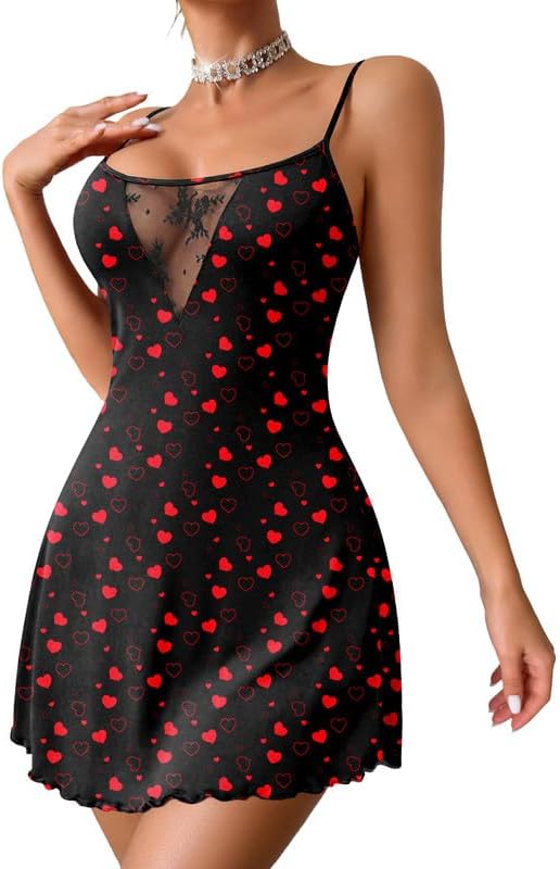 Black Red Heart