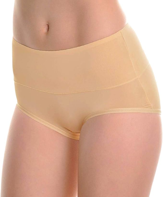 6 Pack: High Waist Slim Control Basic Color Assortment