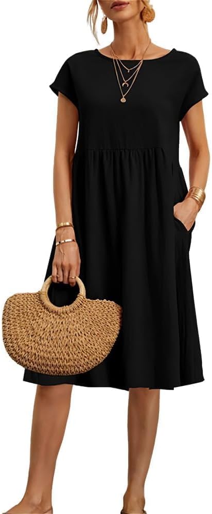 Black Midi Dress