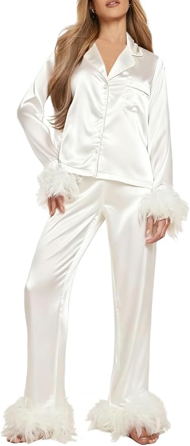 Silky Satin White