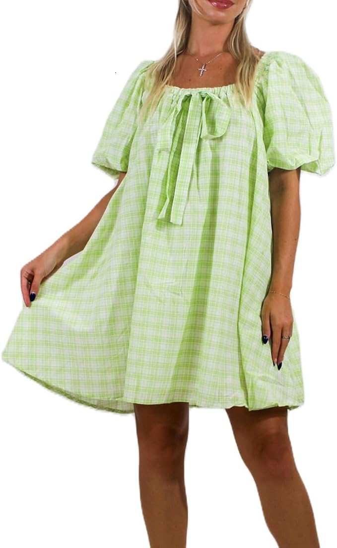 Plaid Green