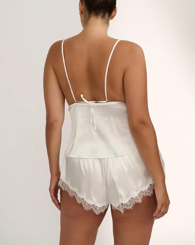 Lace Trim White