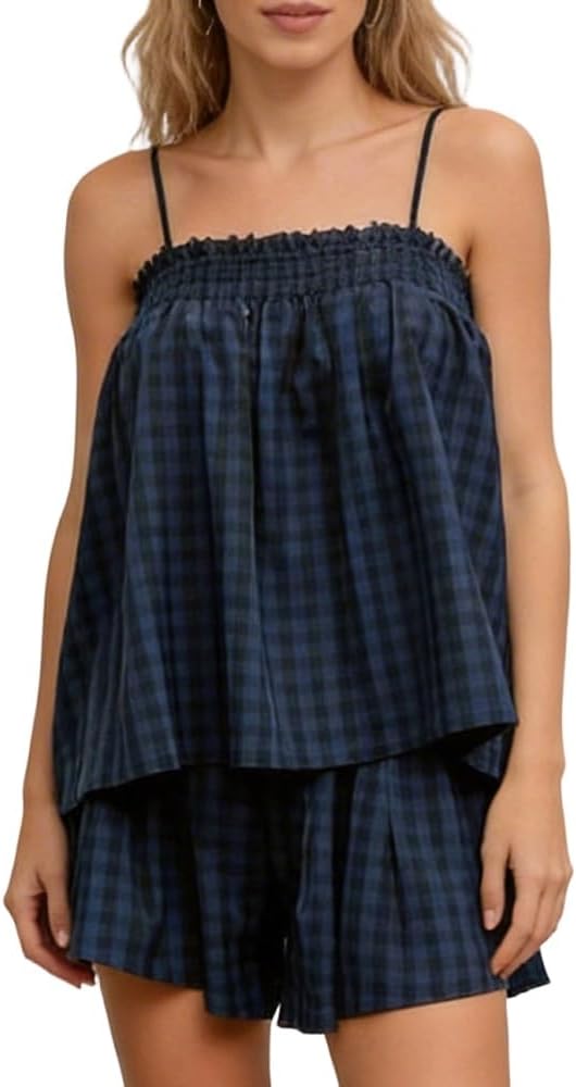 Plaid Red Brown
