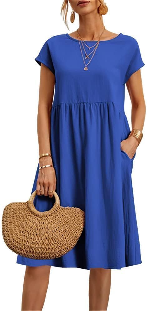 Blue Midi Dress