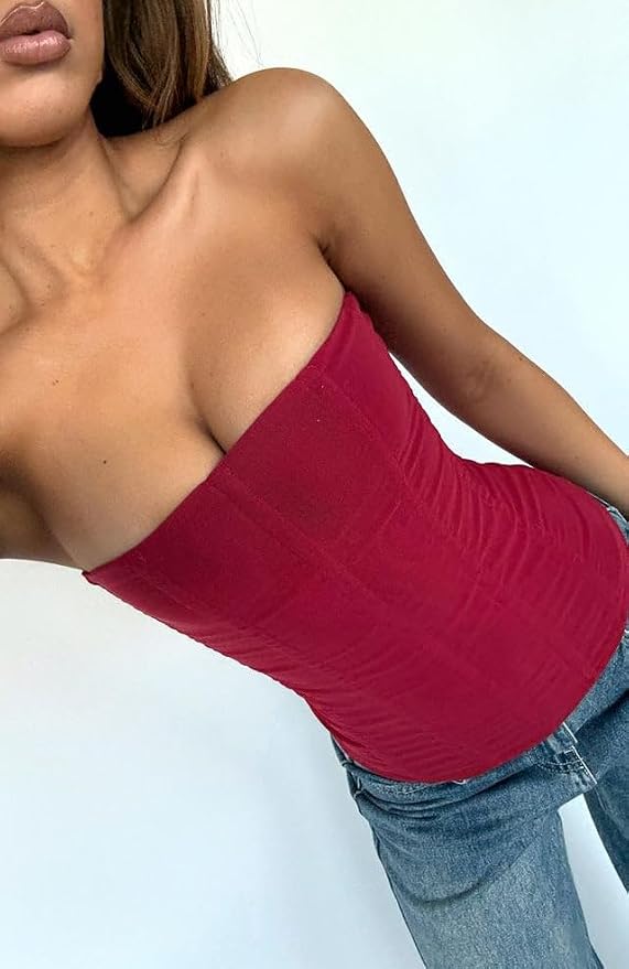 Backless Red