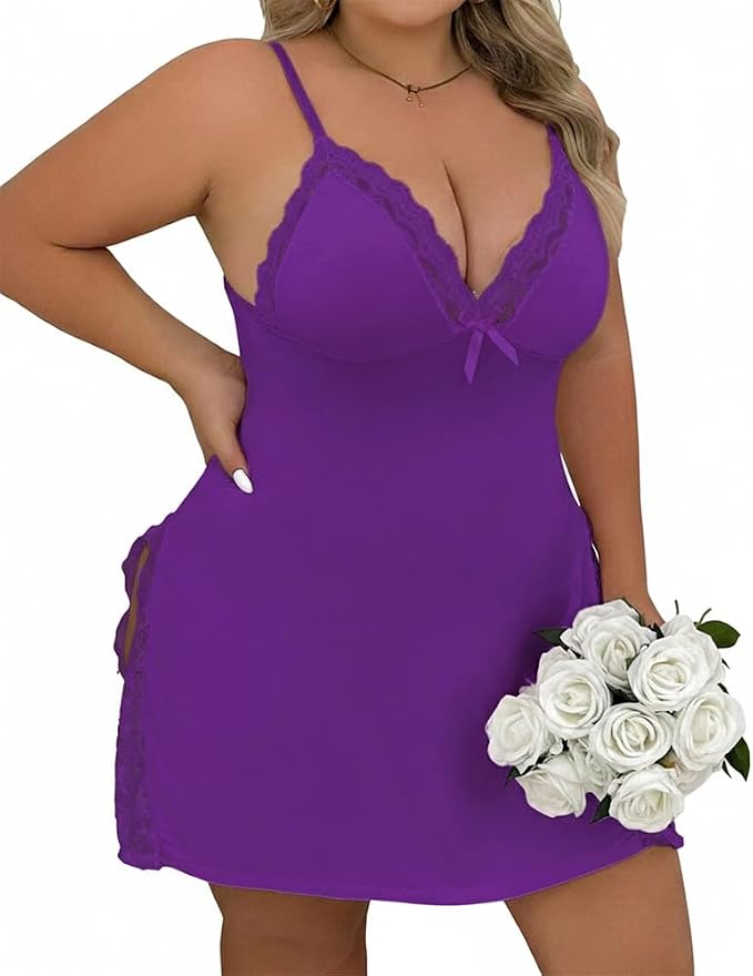 W-plus Size Purple