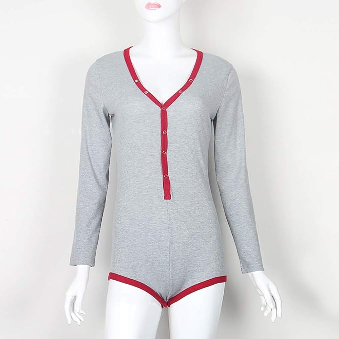 B-long Sleeve-gray&wine