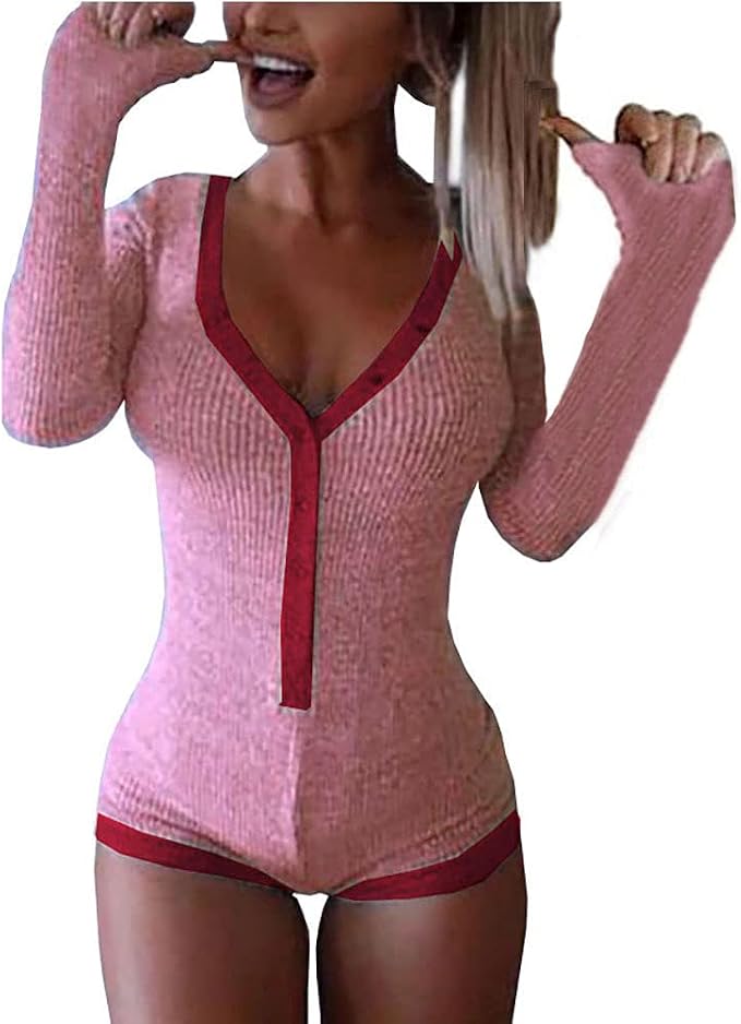 B-long Sleeve-deep Pink&wine Red