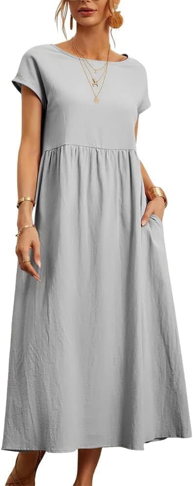 Grey Maxi Dress