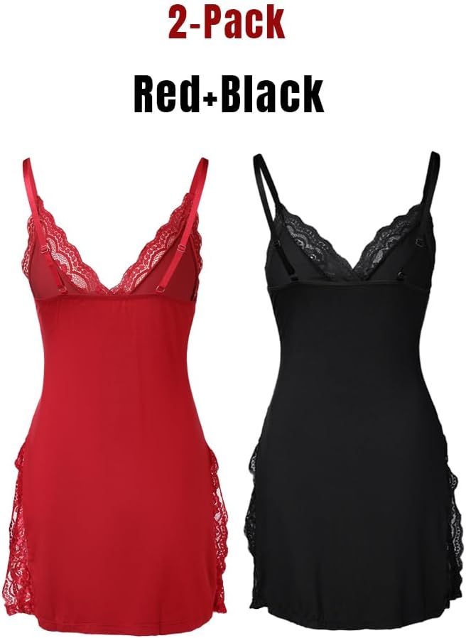 2-pack Red+black