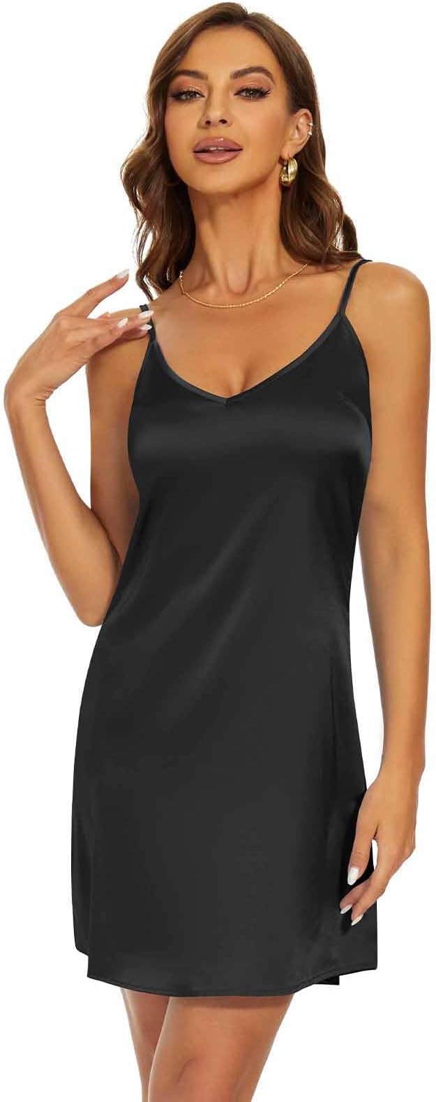 V Neck-black
