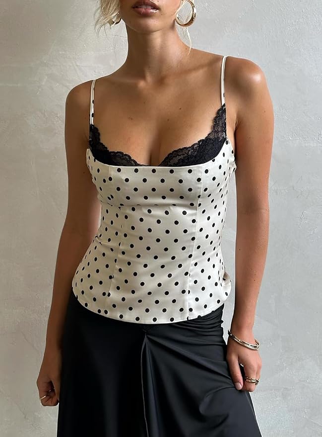 Black Polka Dot