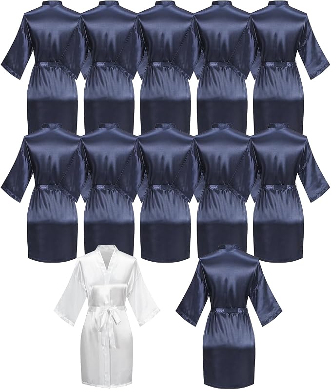 White, Dark Blue