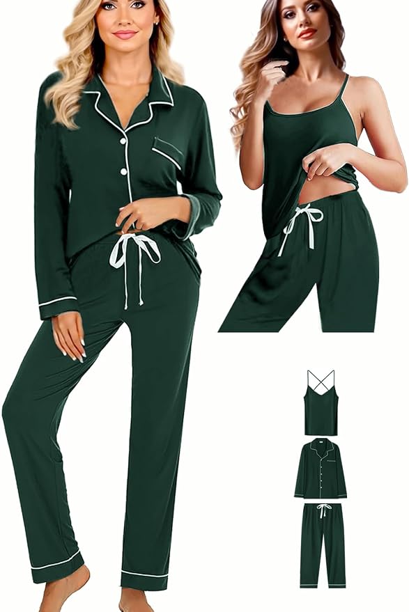 Evergreen With White Color Piping