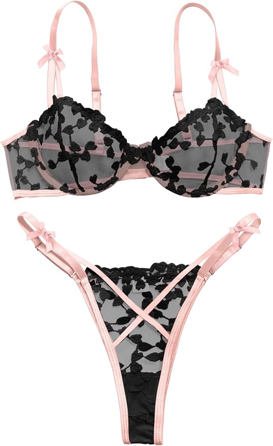 Bow Ties Black and Pink