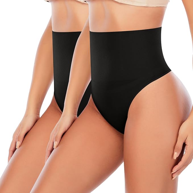 01# Black+black 2 Set-thong