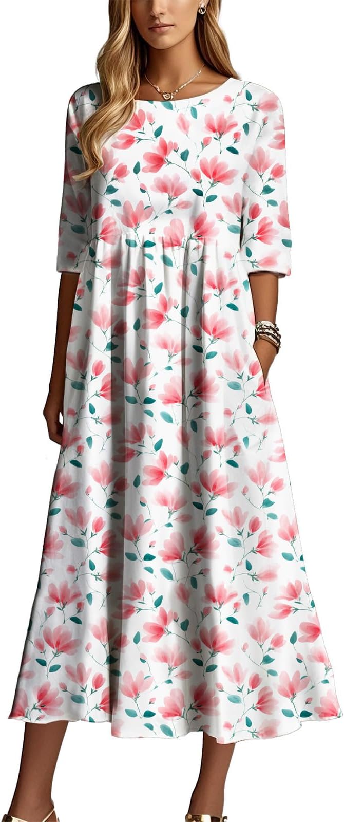 Floral Dress 04